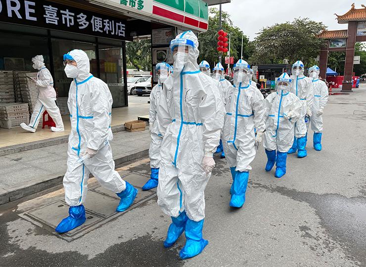 集团党员助力广州疫情封控区，筑牢抗疫“长城”